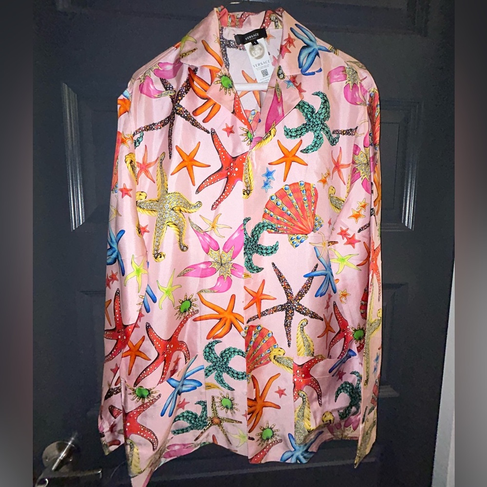 Versace Pajama Pants Set Size 1 (Fits Small or Petite Medium)